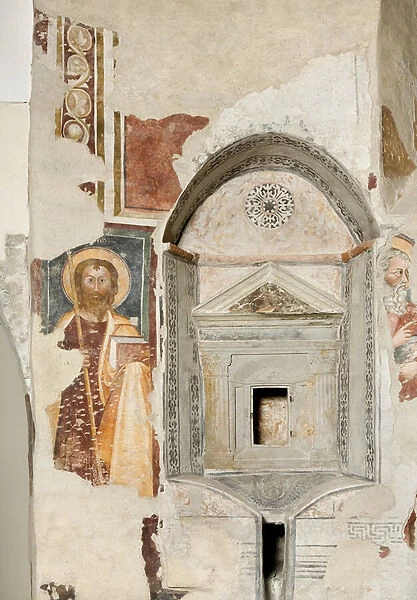 Niche with Tabernacle and Apostles