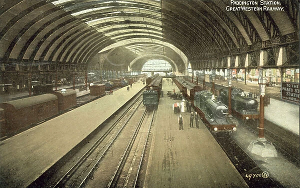Paddington Station (colour photo)