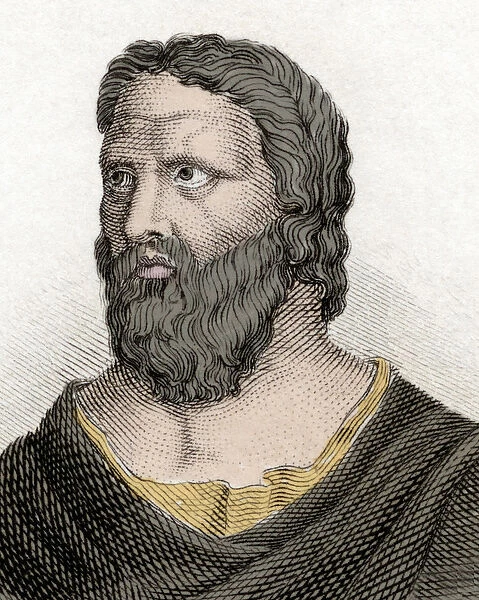 Portrait of the Greek philosopher Heraclite of Ephese (576-480 BC) (Heraclitus of Ephesus
