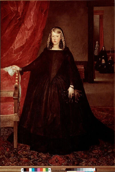 Portrait of Margaret Theresa of Spain, 17th century (paintinig)