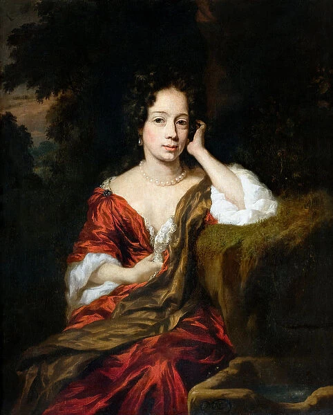 Portrait of a Woman, 1680 (oil on canvas)