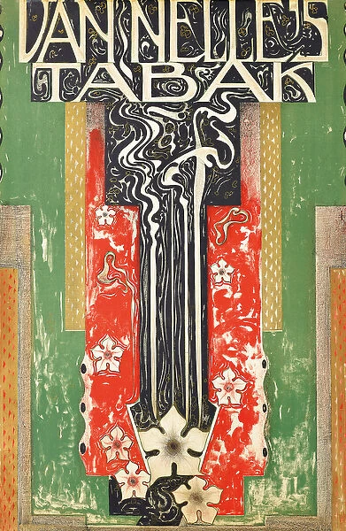 Poster advertising Van Nelles Tobacco, 1920 (colour lithograph)