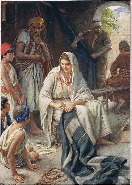 Priscilla, illustration from Women of the Bible