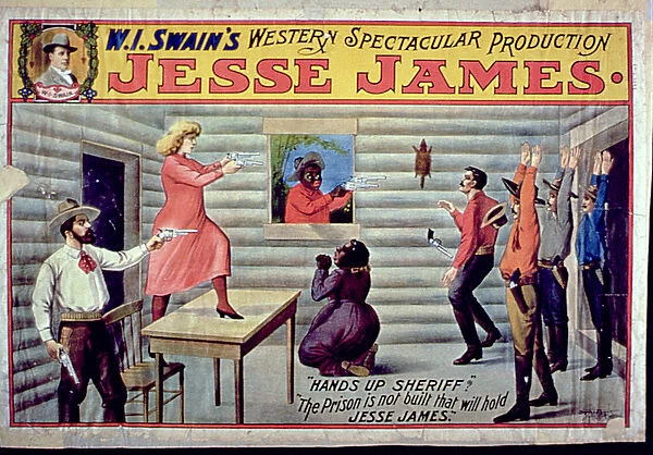 The Prison Is Not Built That Will Hold Jesse James, Advertisement for W. I