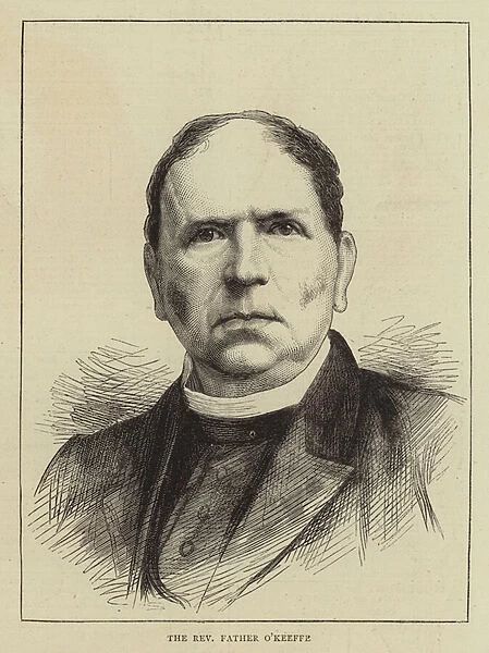 The Reverend Father O Keeffe (engraving)