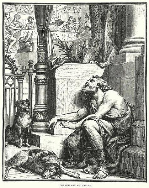 The Rich Man and Lazarus (engraving)