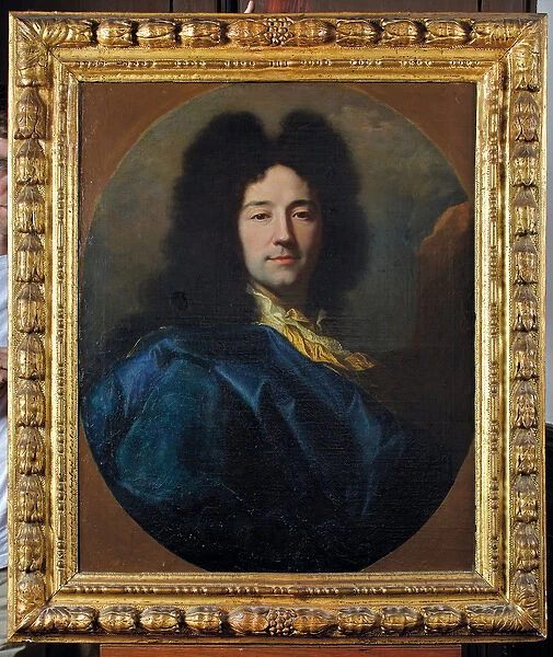 Self-portrait, called The Blue Coat, 1696 (oil on canvas)