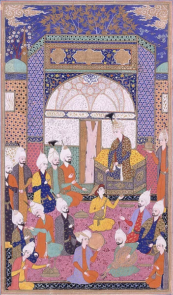 Shah Isma il Holding the First Private Audience After his Accession in Tabriz, c