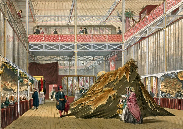 Tunis, No 1, Great Exhibition, 1851 (coloured engraving)