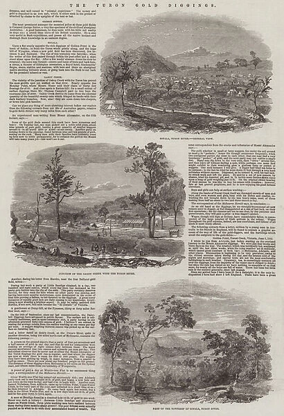 The Turon Gold Diggings (engraving)