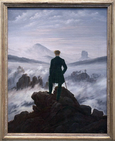 The Wanderer above the Sea of Fog, c. 1817 (oil on canvas)