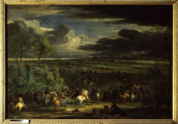 The War of Devolution (1667-1668): 'View of the March of the Armee of King