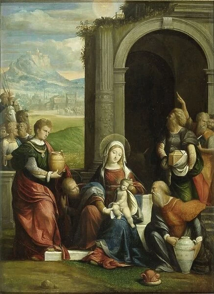 Adoration of the Magi, Benvenuto Tisi da Garofalo, c. 1530 - c. 1540