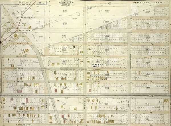 Brooklyn, Vol. 7, Double Page Plate No. 14; Part of Ward 31, Section 20; Map bounded