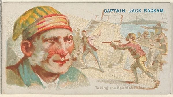 Captain Jack Rackham Taking Spanish Prize Pirates