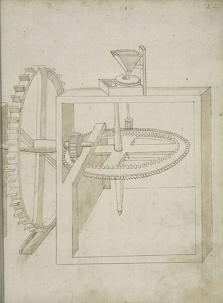 Folio 22 mill powered undershot water wheel Edificij et