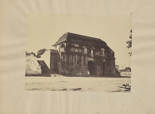 Madura. Civil Hospital Once Gate Old Fort Capt