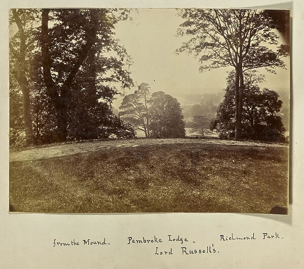 Mound Pembroke Lodge Richmond Park Lord Russell