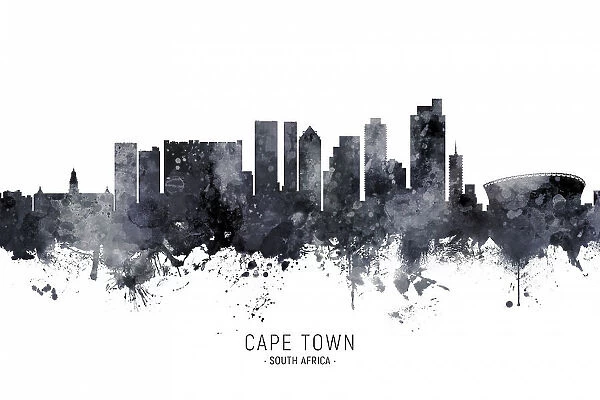 Cape Town South Africa Skyline