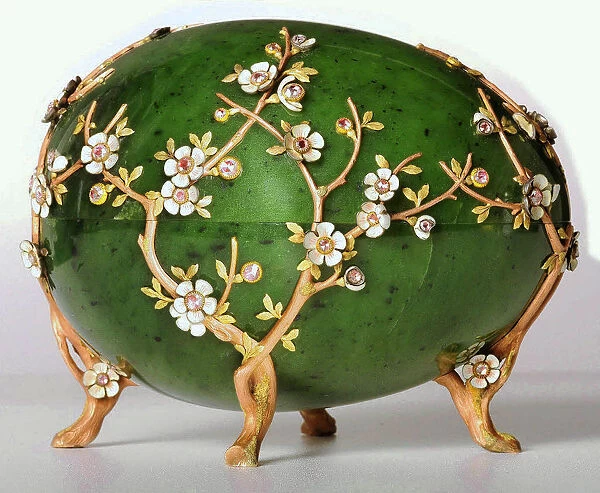 The Apple Blossom Egg, 1901. Artist: Pershin, Michail, (Faberge manufacture) (19th century)