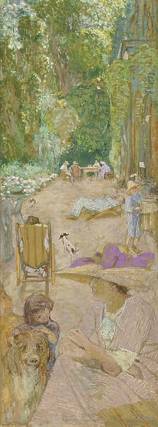 Aux Pavillons a Cricqueboeuf, 1911. Creator: Vuillard, Edouard (1868-1940)