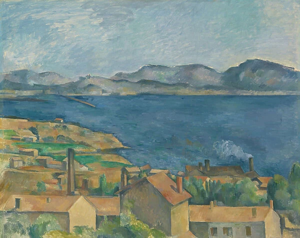 The Bay of Marseilles, Seen from L Estaque, ca 1885. Artist: Cezanne, Paul (1839-1906)