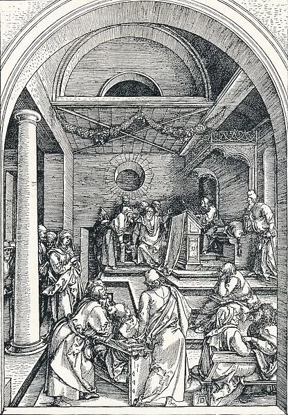 Christ among the Doctors, 1506 (1906). Artist: Albrecht Durer