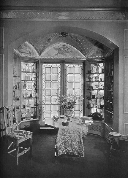 One end of the breakfast room, house of Benjamin Wood, New York, 1926
