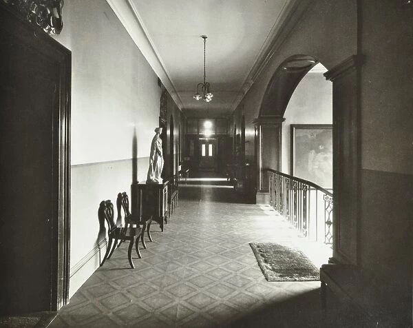 First floor corridor, Bethlem Royal Hospital, London, 1926