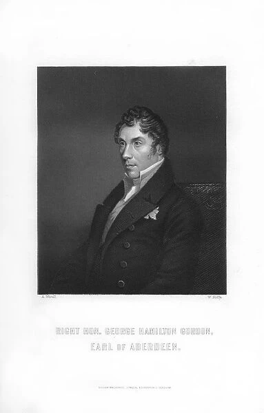 George Hamilton Hamilton-Gordon, Prime Minister of the United Kingdom, 1893. Artist: W Roffe