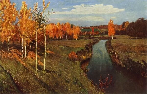 Golden Autumn, 1895, (1965). Creator: Isaak Levitan