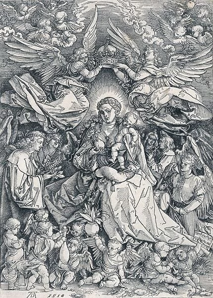 The Holy Virgin as the Queen of the Angels, 1518 (1906). Artist: Albrecht Durer