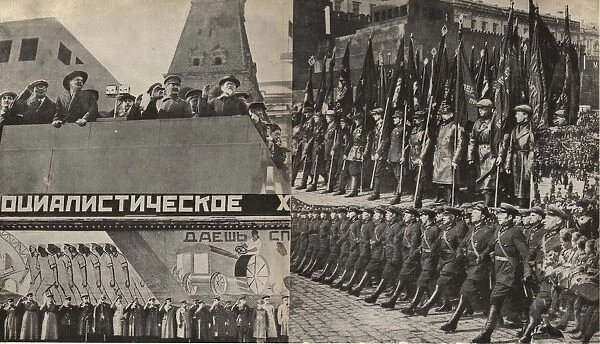 Illustration from USSR Builds Socialism, 1933. Creator: Lissitzky, El (1890-1941)