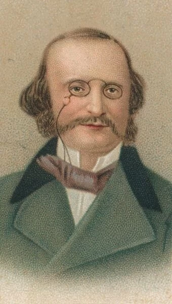 Jacques Offenbach, (1819-1880) German-born French composer, cellist and impresario, 1911