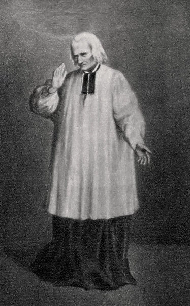 Jean-Marie Vianney, Cure d Ars, French priest, 1858