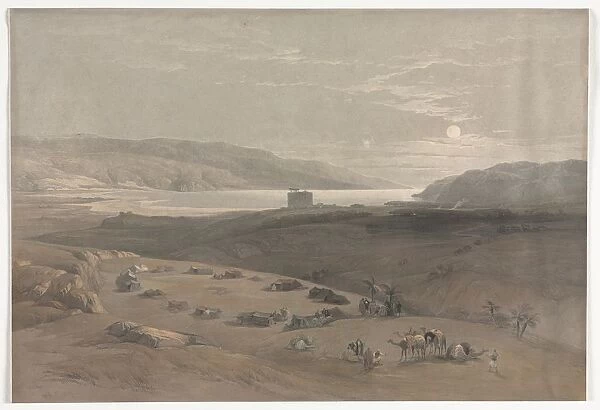 Jericho, 1839. Creator: David Roberts (British, 1796-1864)