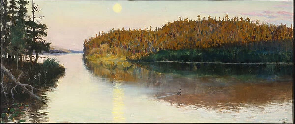 Landscape in Kuhmo, 1890