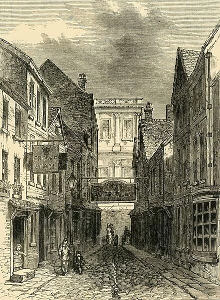 Lane Leading Into Ship Street, Greenwich (1830), (c1878). Creator: Unknown