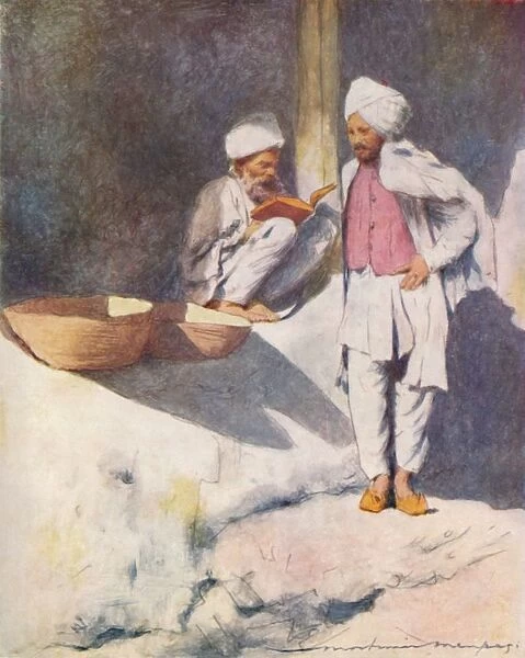 A Learned Man of Peshawur, 1905. Artist: Mortimer Luddington Menpes
