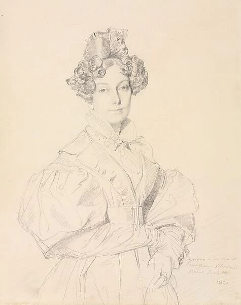 Madame Desire Raoul-Rochette, 1830. Creator: Jean-Auguste-Dominique Ingres (French