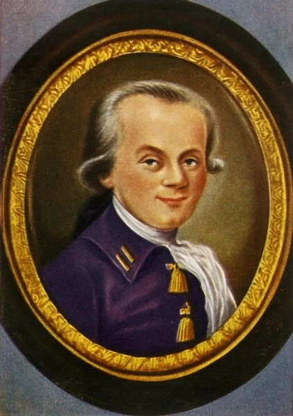 Maximilian Marie Isidor Robespierre, (1933). Creator: Unknown