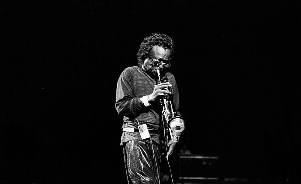 Miles Davis, RFH, London, 1989. Artist: Brian O Connor