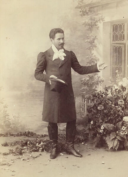 Nikolay Figner (1857-1918) as Lensky in opera Eugene Onegin by Pyotr Tchaikovsky, 1880s