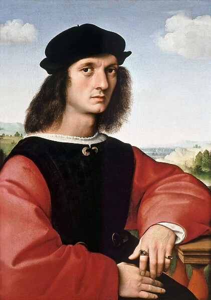 Portrait of Agnolo Doni, ca 1506-1507
