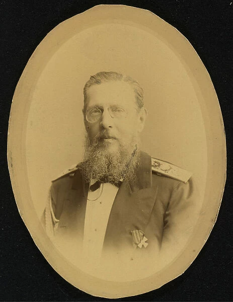 Portrait of Grand Duke Konstantin Nikolayevich of Russia (1827-1892), ca 1885