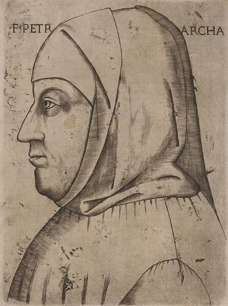 Portrait of Petrarch, first half 16th century. Creator: Unknown