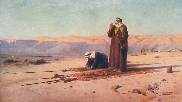 Prayer in the Desert, c1880, (1904). Artist: Robert George Talbot Kelly