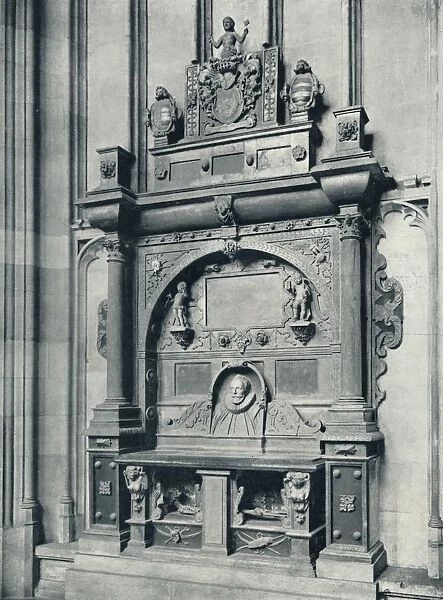 Provost Murrays Tomb (1624) at the East End of Chapel, 1926