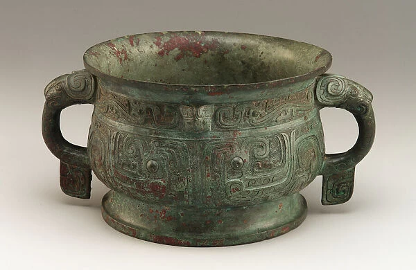 Ritual food serving vessel (jing gui), Western Zhou dynasty, 10th century BCE