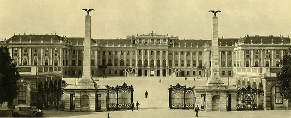 The Schonbrunn Palace, Vienna, Austria, c1935. Creator: Unknown